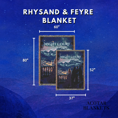 Rhysand & Feyre Blanket